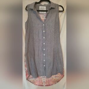 ANTHROPOLOGIE Kyla Seo Shirt Dress Size Small